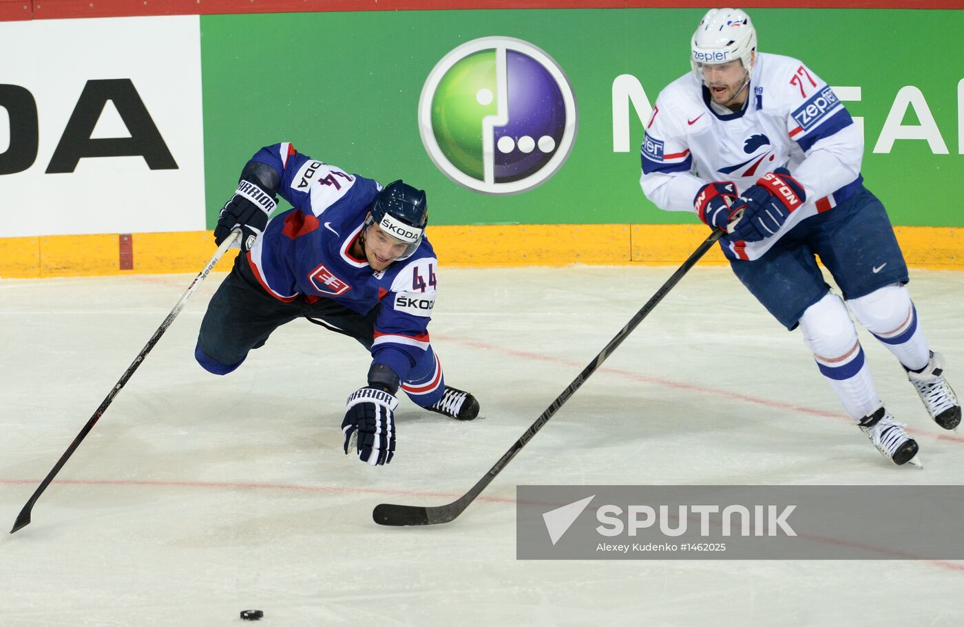 2013 IIHF World Championship. France vs Slovakia