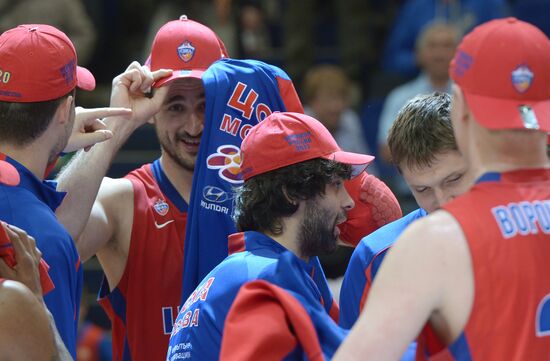 Russian Professional Basketball League. CSKA vs Khimki