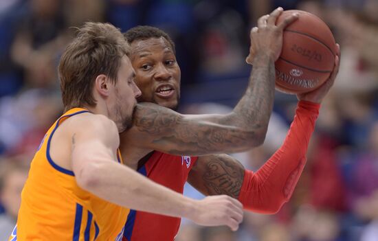 Russian Professional Basketball League. CSKA vs Khimki