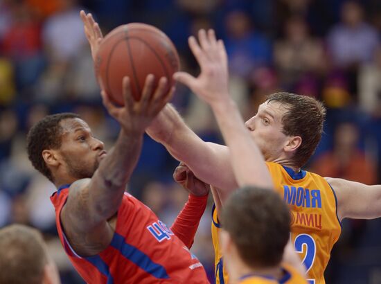 Russian Professional Basketball League. CSKA vs Khimki