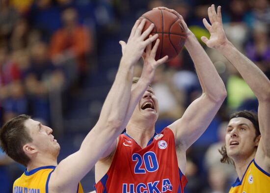 Russian Professional Basketball League. CSKA vs Khimki
