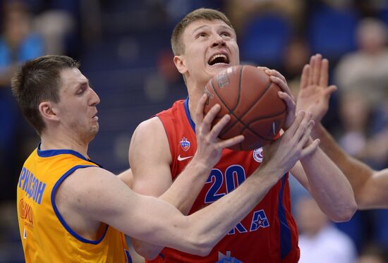 Russian Professional Basketball League. CSKA vs Khimki