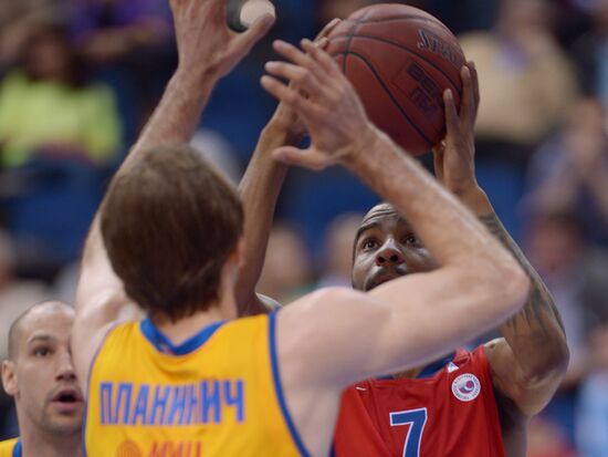 Russian Professional Basketball League. CSKA vs Khimki
