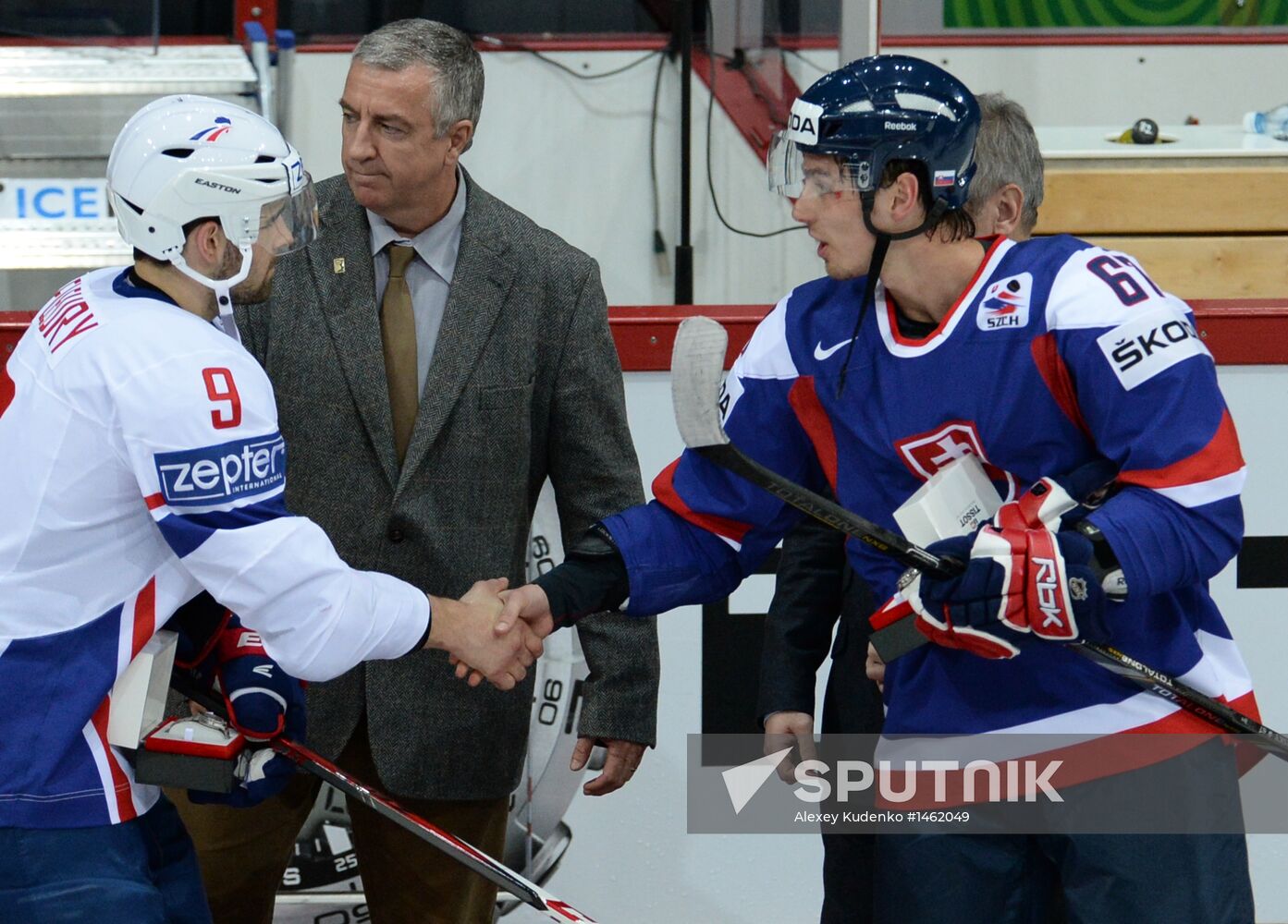 2013 IIHF World Championship. France vs Slovakia