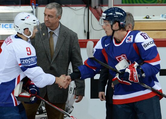 2013 IIHF World Championship. France vs Slovakia