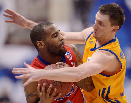 Russian Professional Basketball League. CSKA vs Khimki
