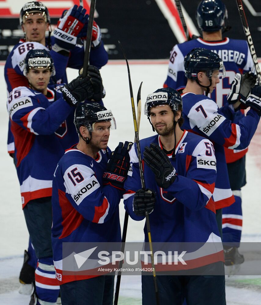 2013 IIHF World Championship. France vs Slovakia