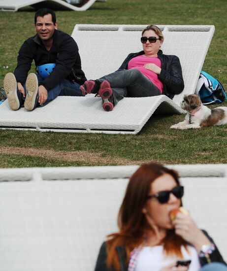 Moscow parks open summer season