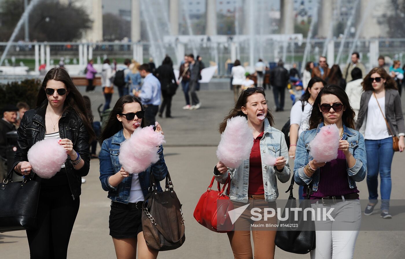 Moscow parks open summer season