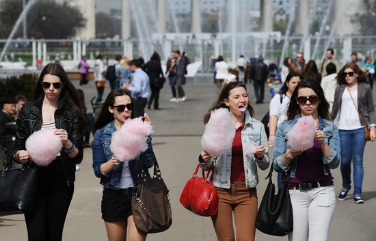Moscow parks open summer season