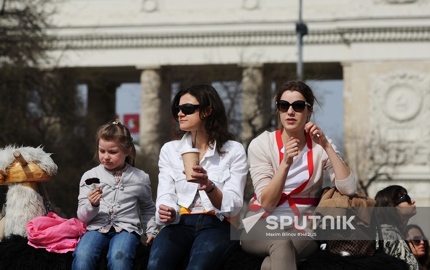 Moscow parks open summer season