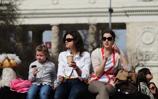 Moscow parks open summer season