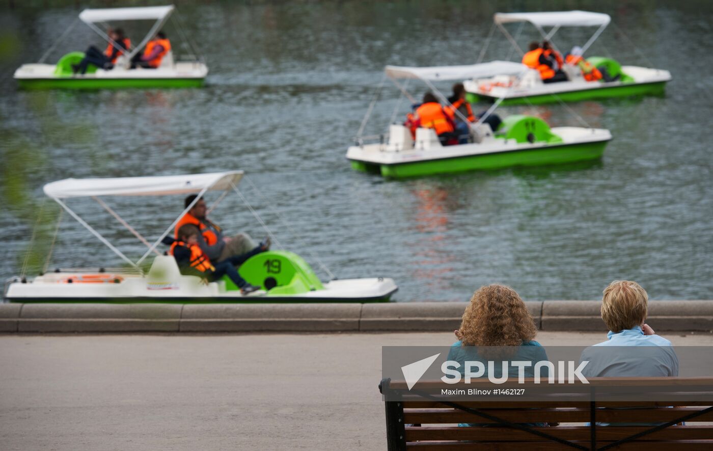 Moscow parks open summer season