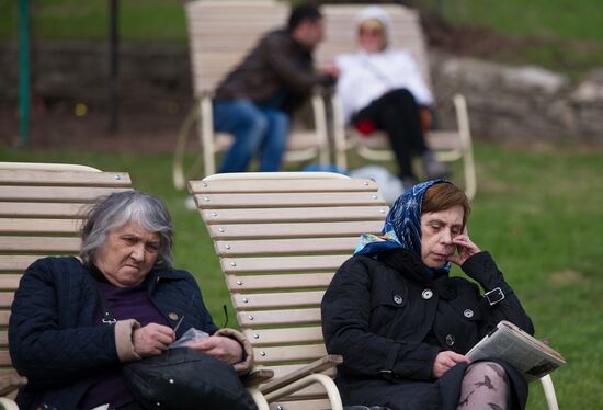 Moscow parks open summer season