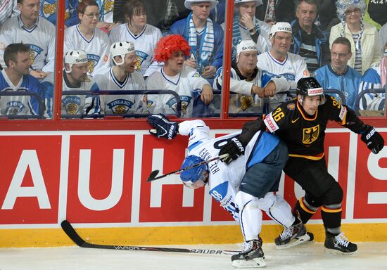 Hockey World Championship. Finland - Germany
