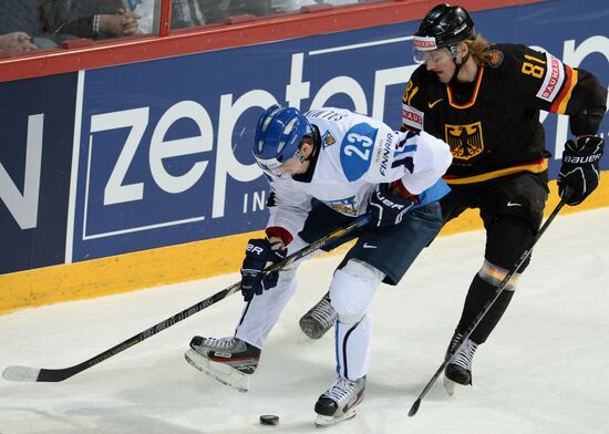 Hockey World Championship. Finland - Germany