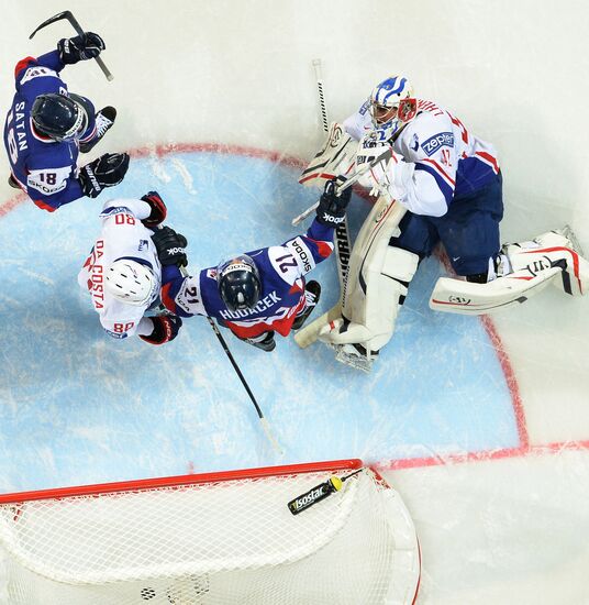 2013 IIHF World Championship. France vs Slovakia