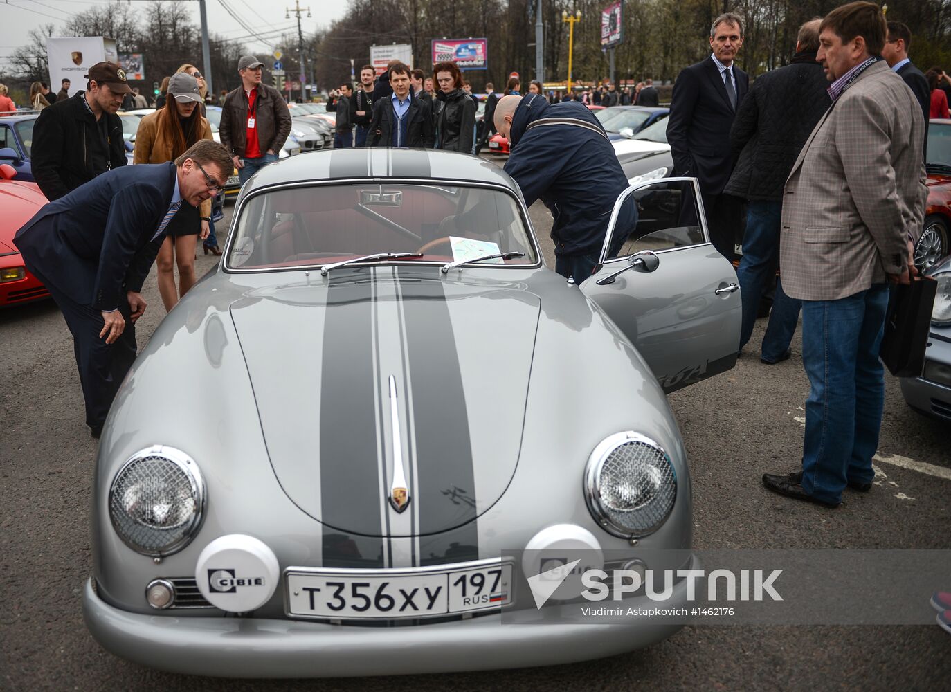 Porsche Parade motor rally