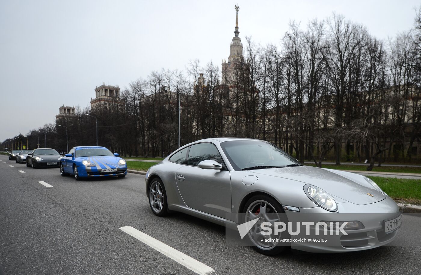 Porsche Parade motor rally