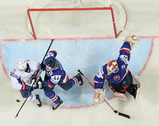 2013 IIHF World Championship. France vs Slovakia
