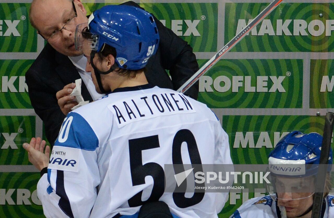 Finland vs. Germany ice hockey match