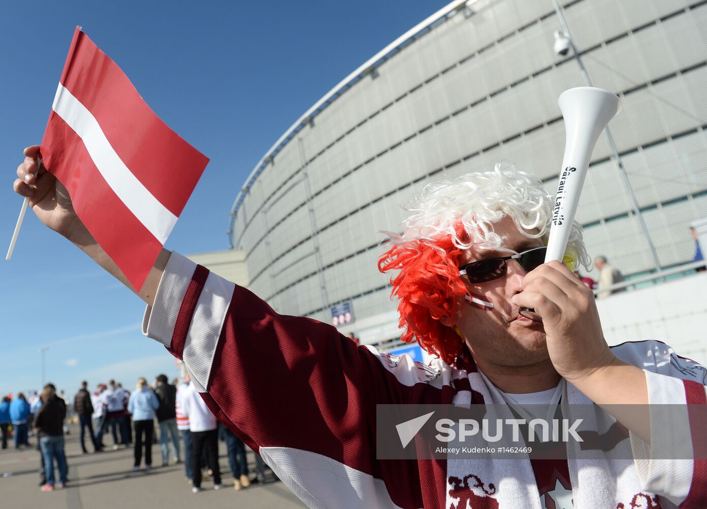 2013 Men's World Ice Hockey Championships. Russia vs. Latvia