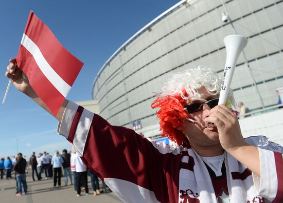 2013 Men's World Ice Hockey Championships. Russia vs. Latvia