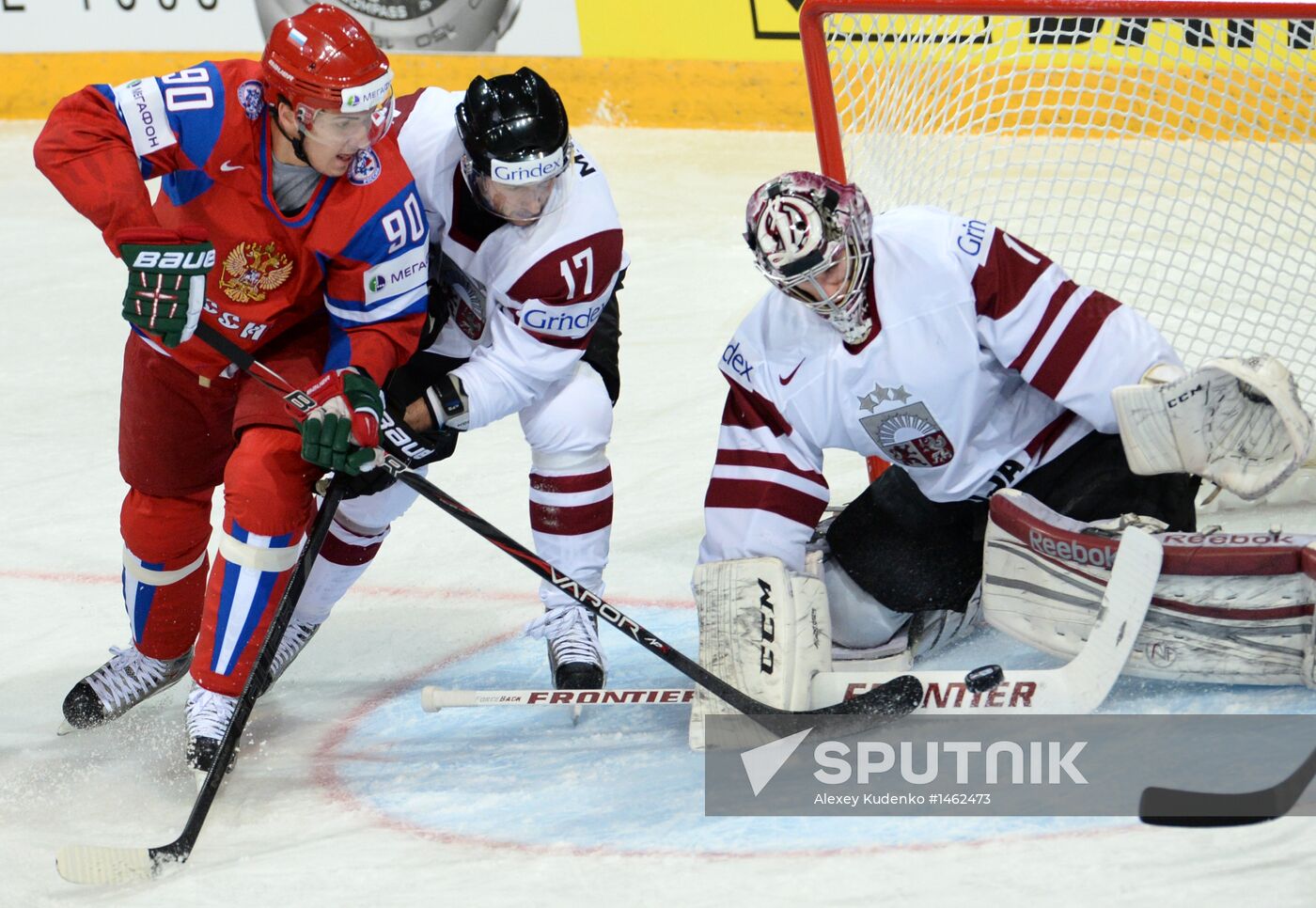 2013 Men's World Ice Hockey Championships. Russia vs. Latvia