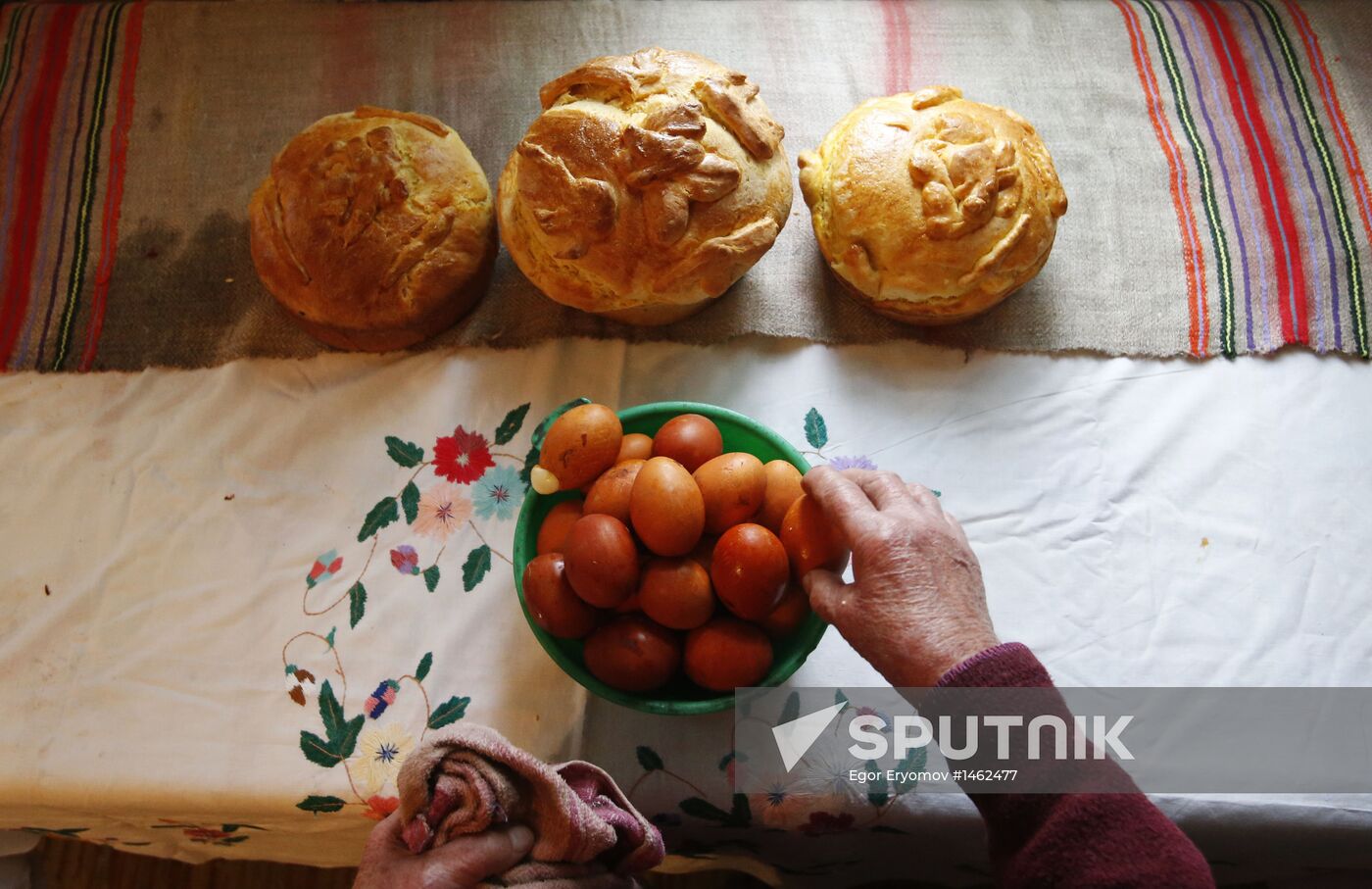 Getting ready for Easter festivities