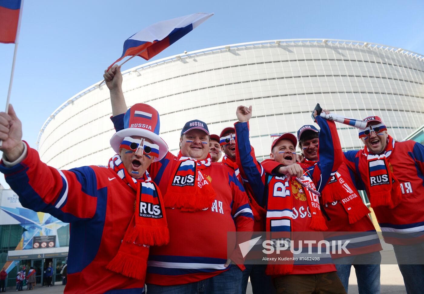 2013 Men's World Ice Hockey Championships. Russia vs. Latvia