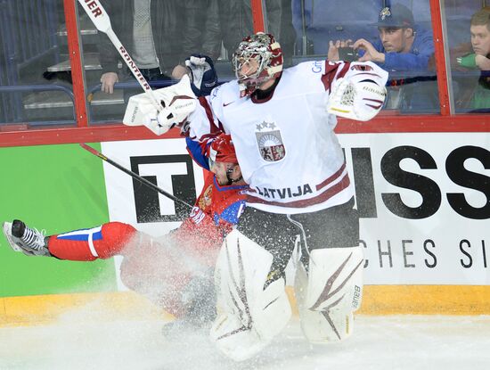 2013 Men's World Ice Hockey Championships. Russia vs. Latvia
