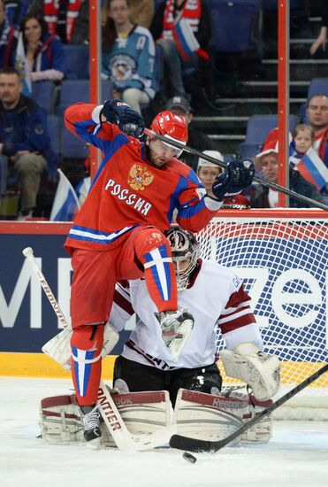 2013 Men's World Ice Hockey Championships. Russia vs. Latvia