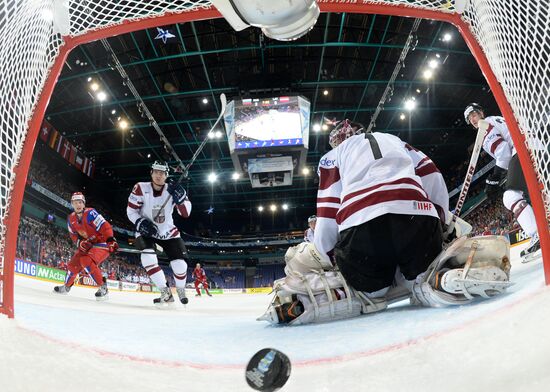 2013 Men's World Ice Hockey Championships. Russia vs. Latvia