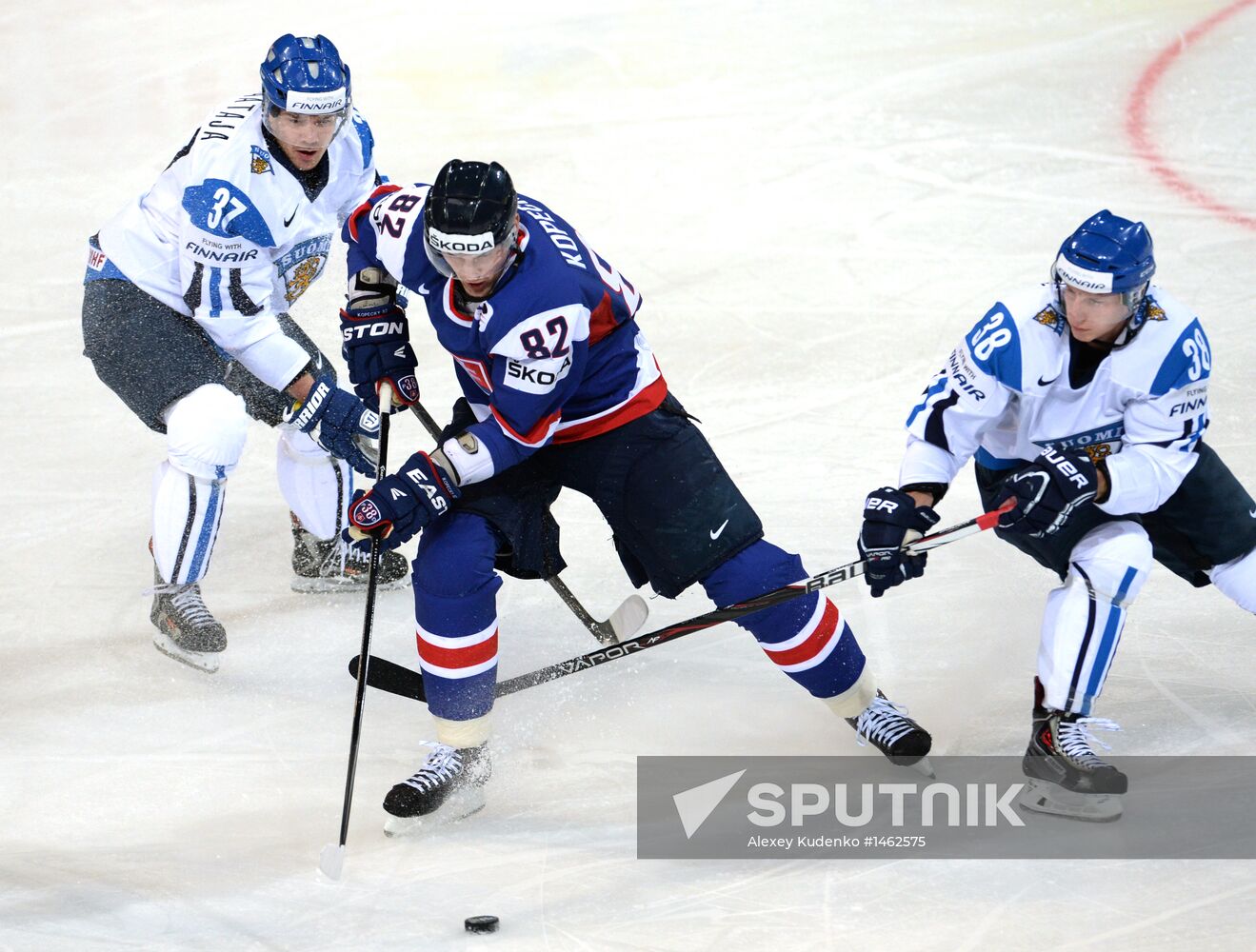 Men's World Ice Hockey Championships. Finland vs. Slovakia