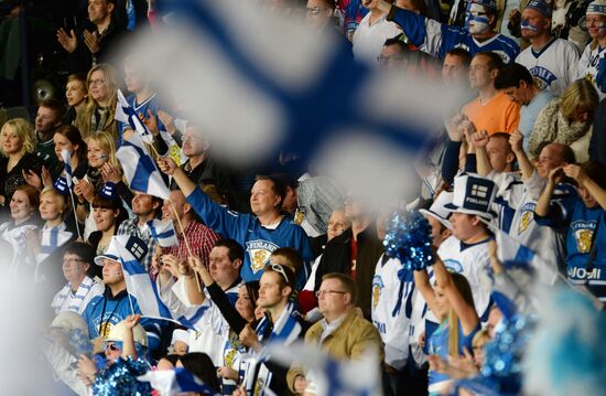 Men's World Ice Hockey Championships. Finland vs. Slovakia