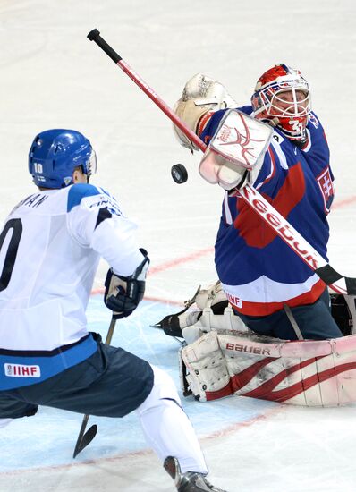 Men's World Ice Hockey Championships. Finland vs. Slovakia