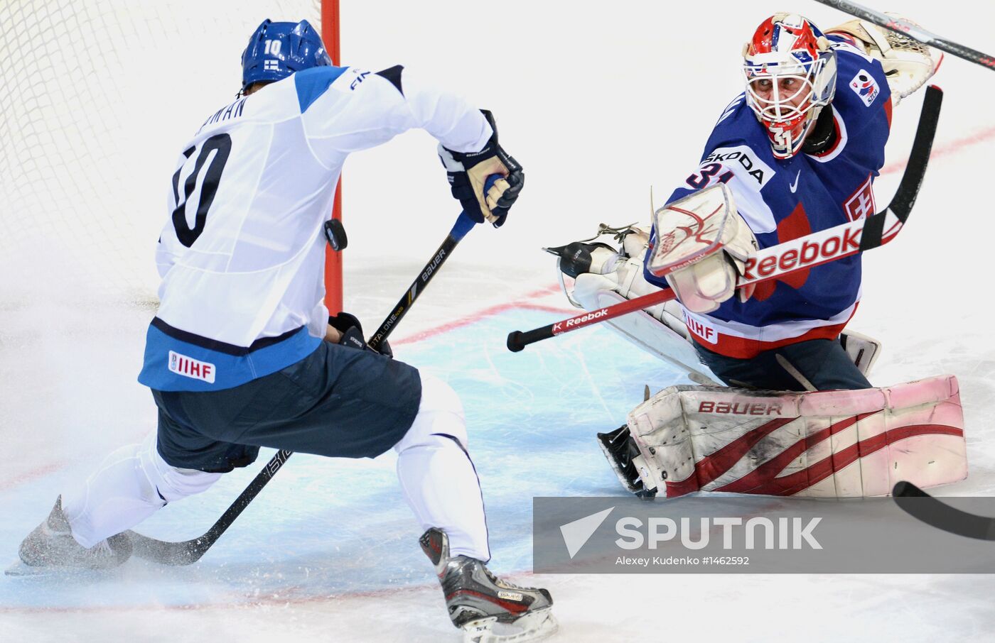 Men's World Ice Hockey Championships. Finland vs. Slovakia