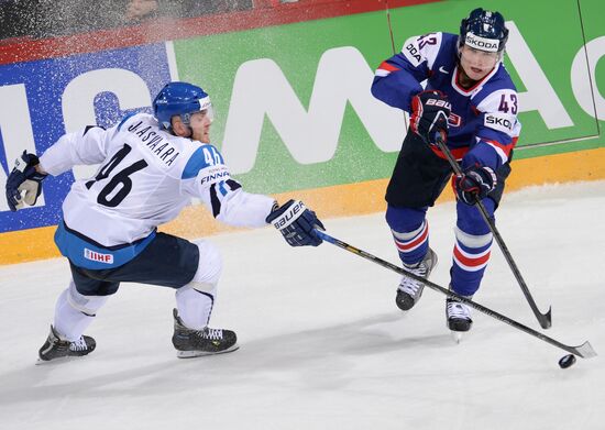 Men's World Ice Hockey Championships. Finland vs. Slovakia