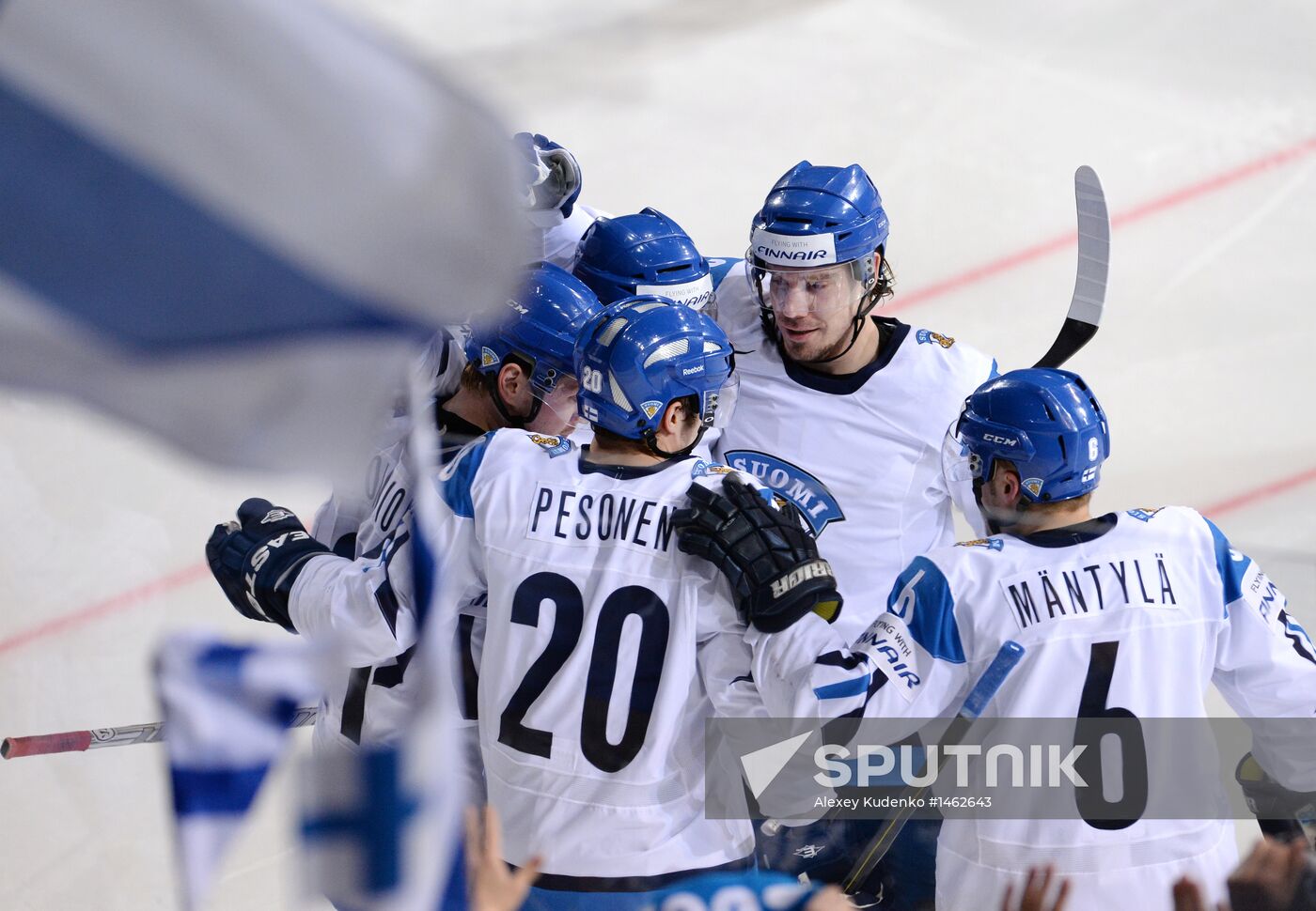 Men's World Ice Hockey Championships. Finland vs. Slovakia