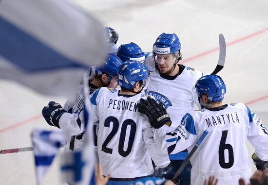 Men's World Ice Hockey Championships. Finland vs. Slovakia