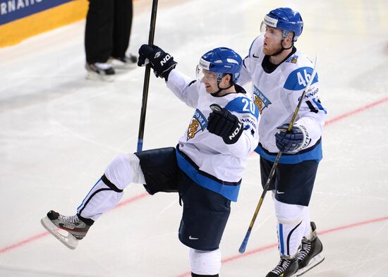 Men's World Ice Hockey Championships. Finland vs. Slovakia