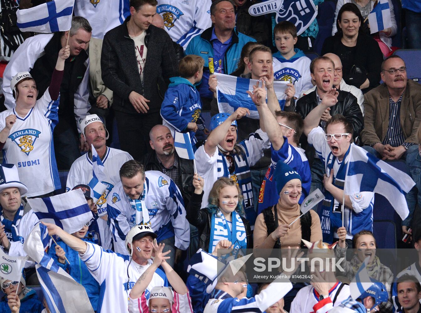 Men's World Ice Hockey Championships. Finland vs. Slovakia