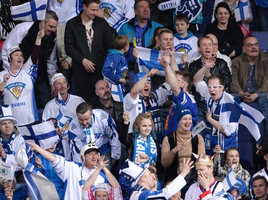 Men's World Ice Hockey Championships. Finland vs. Slovakia