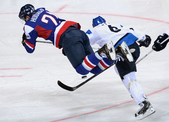Men's World Ice Hockey Championships. Finland vs. Slovakia