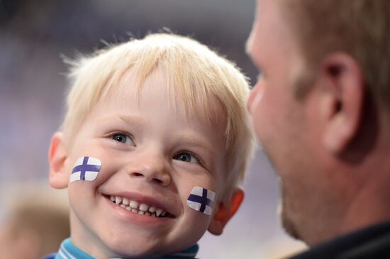 Men's World Ice Hockey Championships. Finland vs. Slovakia