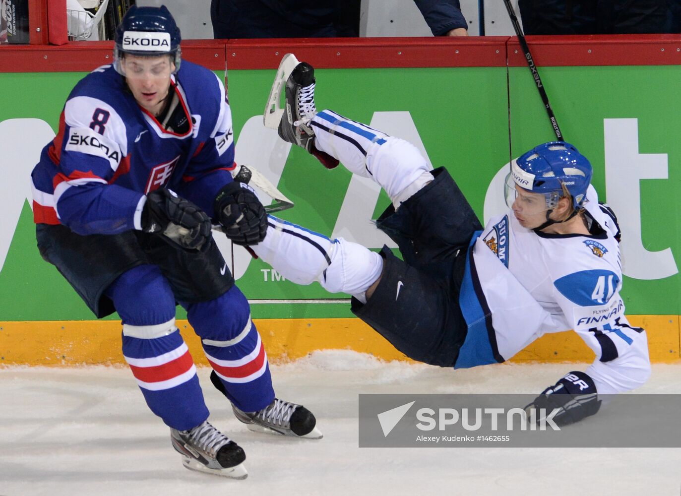 Men's World Ice Hockey Championships. Finland vs. Slovakia