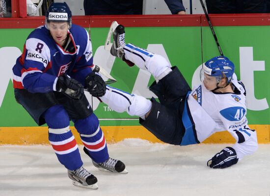 Men's World Ice Hockey Championships. Finland vs. Slovakia