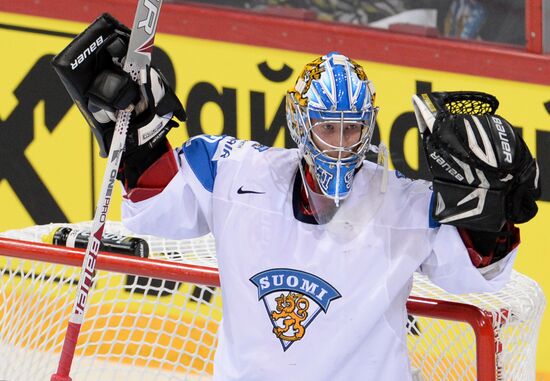 Men's World Ice Hockey Championships. Finland vs. Slovakia