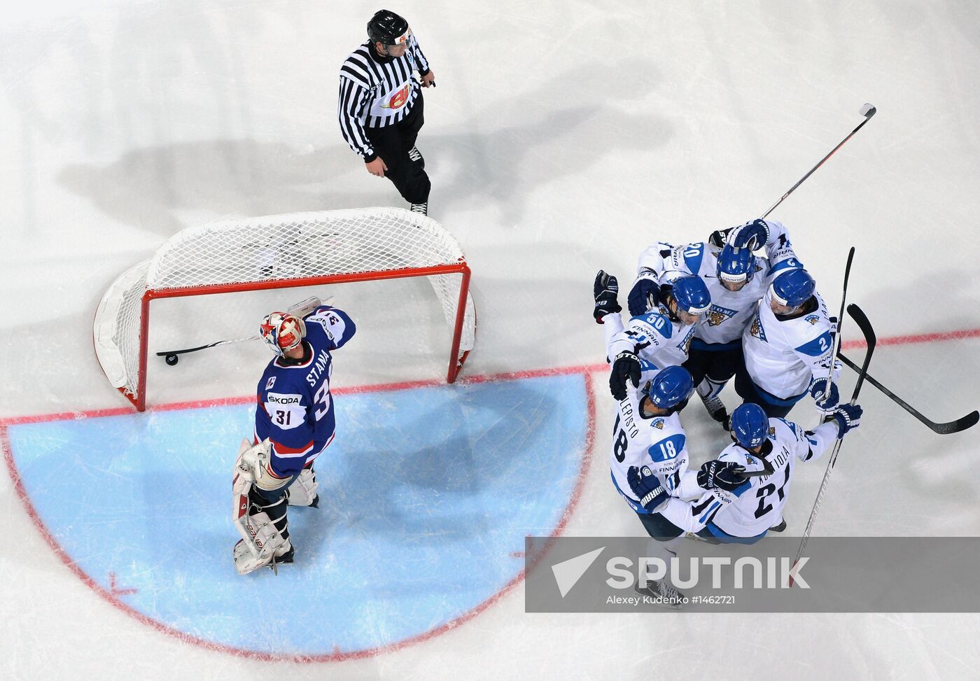 Men's World Ice Hockey Championships. Finland vs. Slovakia