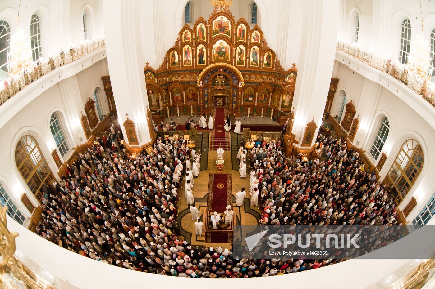 Easter celebrated in Russia